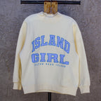 Island Girl Applique Mockneck