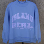 Island Girl Applique Mockneck