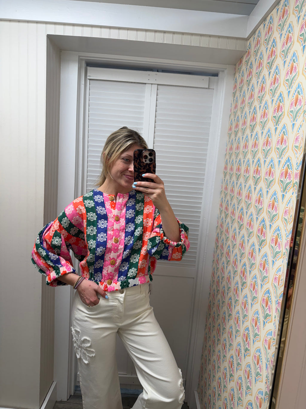 Rainbow Daisy Jacket