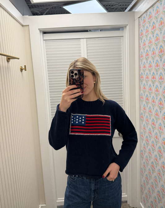 Organic Proud American Sweater
