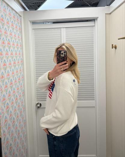 Organic Proud American Sweater