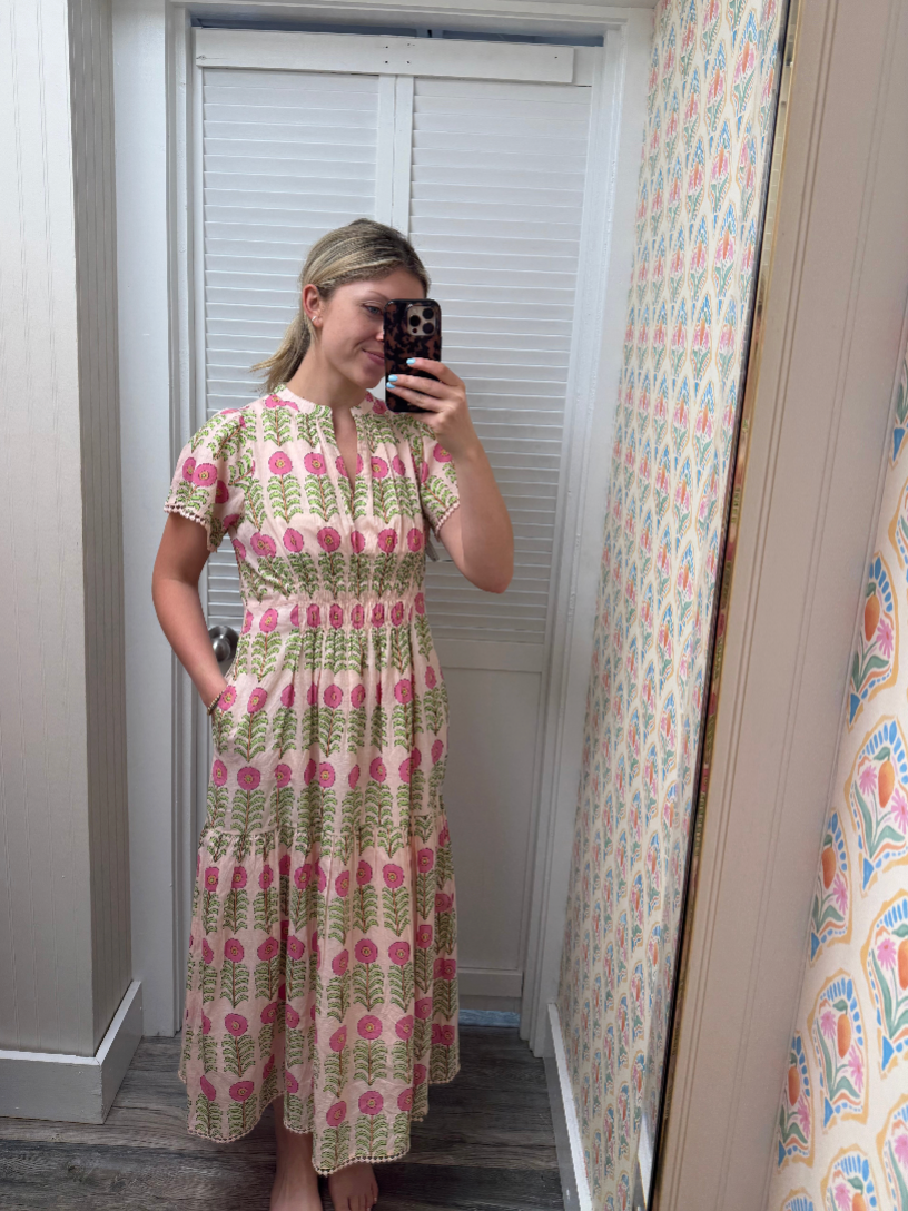 Rows of Flowers Dress