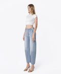 High Rise Button up Barrell