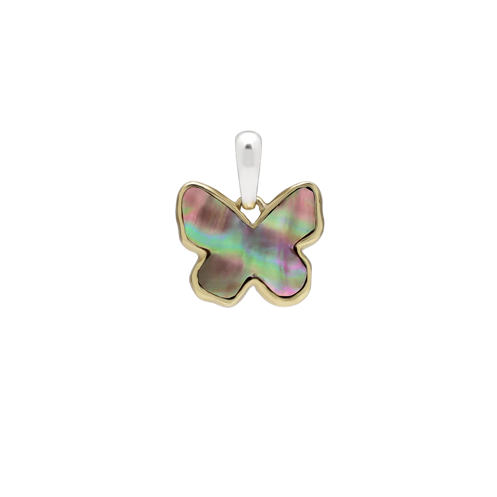 Breakfree Butterfly Pendant-Pink Abalone
