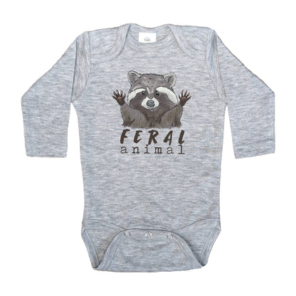"Feral Animal" Woodland Raccoon Outdoor Baby Boy Clothing