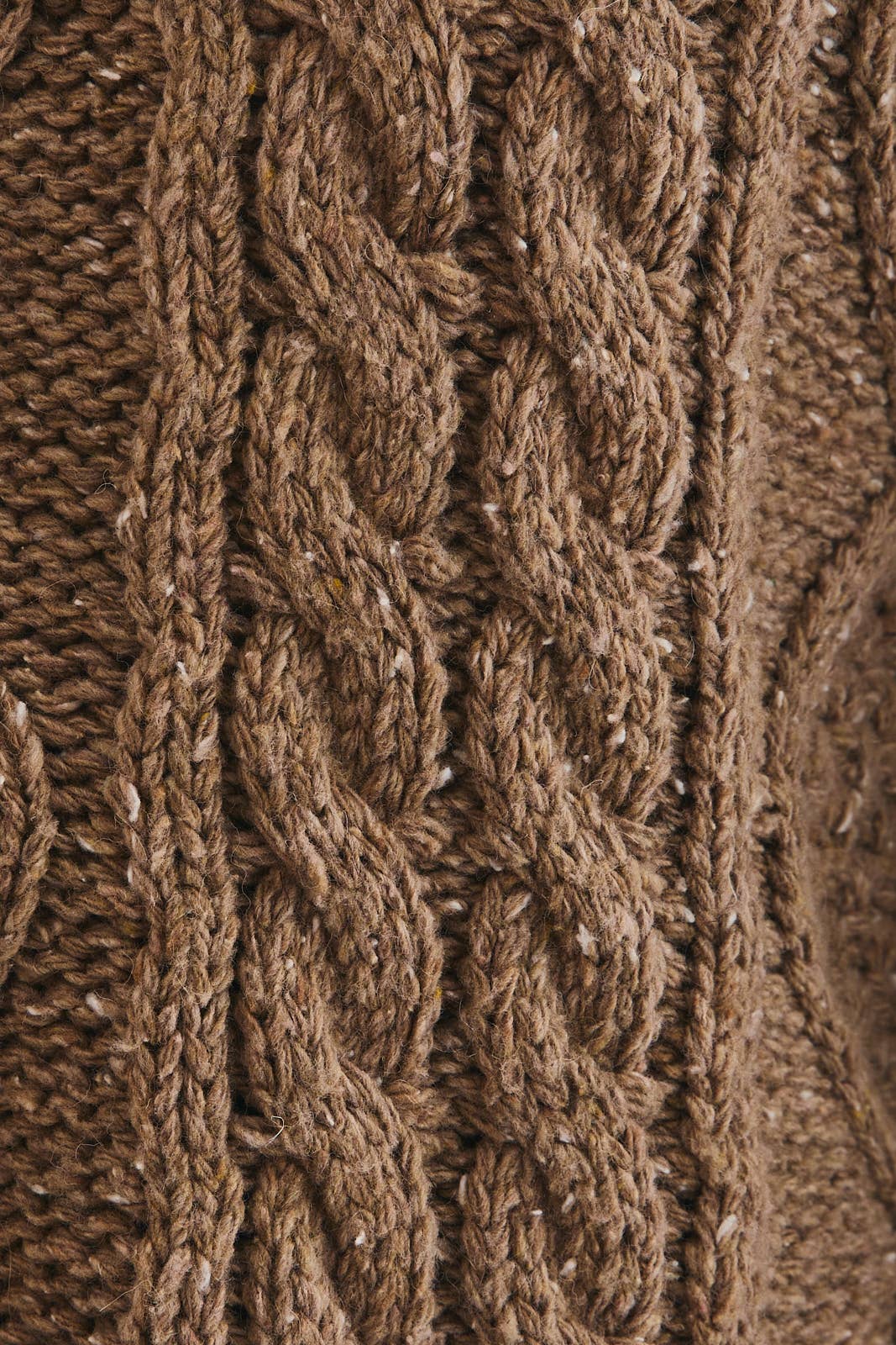 FRONT POCKET DETAIL LONG SLEEVE OVERSIZED CARDIGAN