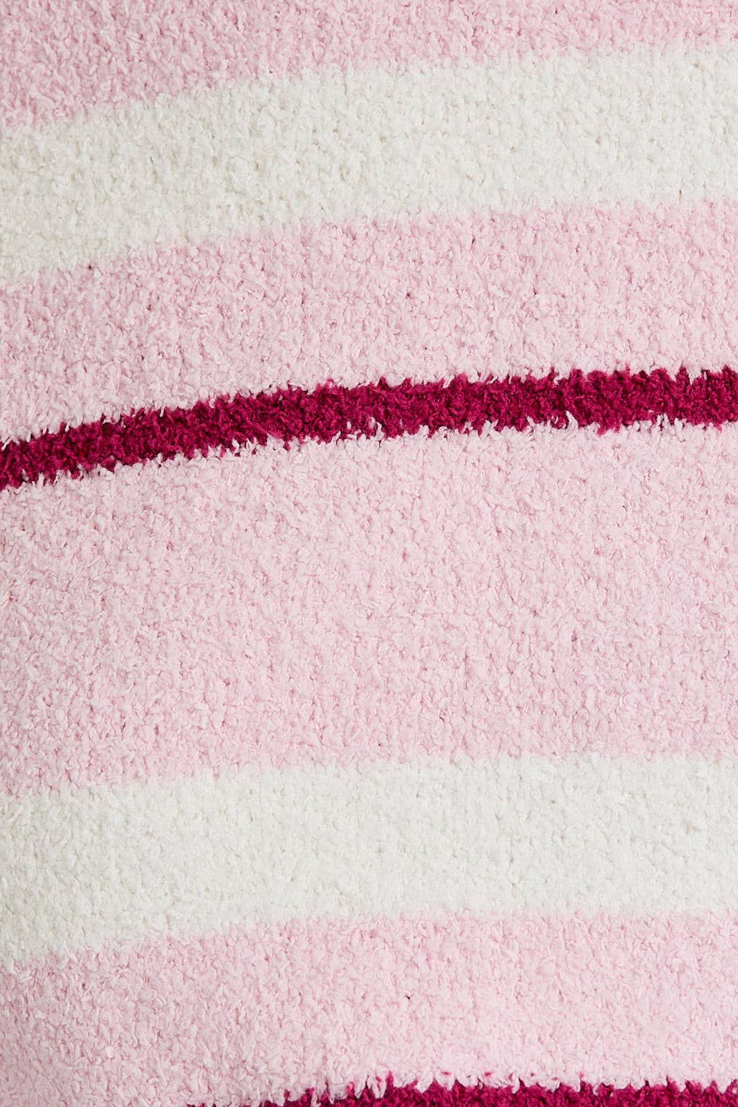 LONG SLEEVE STRIPE SWEATER TOP WITH WIDE LEG SWEATER PANTS