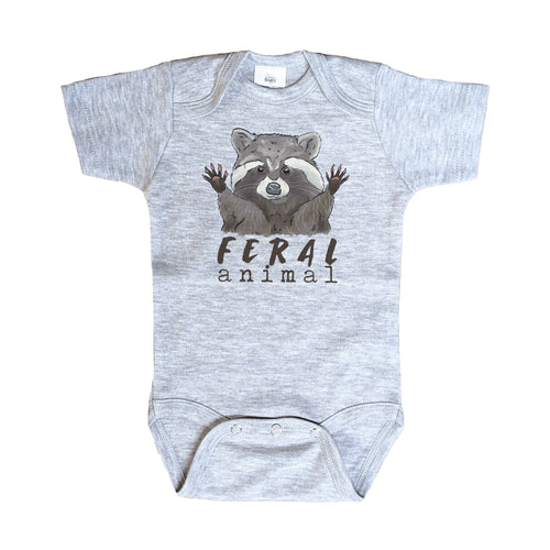 "Feral Animal" Woodland Raccoon Outdoor Baby Boy Clothing