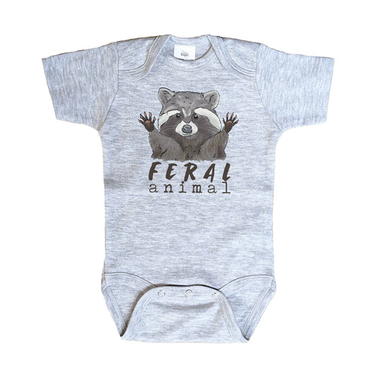 "Feral Animal" Woodland Raccoon Outdoor Baby Boy Clothing