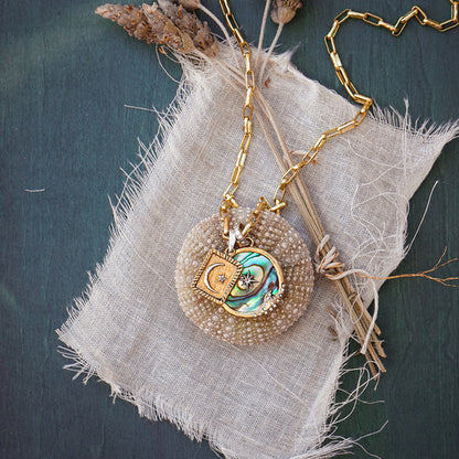 Seppo Chain - Ceramic Coated Brass - 18"